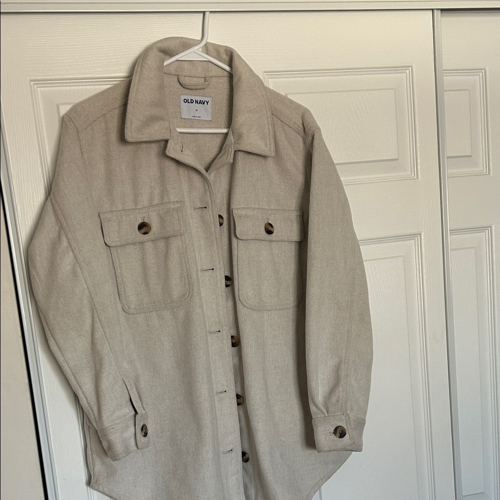 Old Navy Women's BeigeJacket